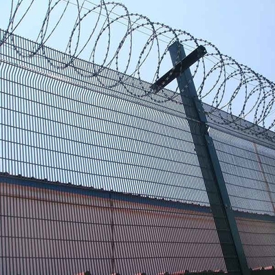 Στεγανοποιήστε το πλέγμα 358 αντι αναρριχείται σε καυτό φρακτών φυλακών που βυθίζεται γαλβανισμένος