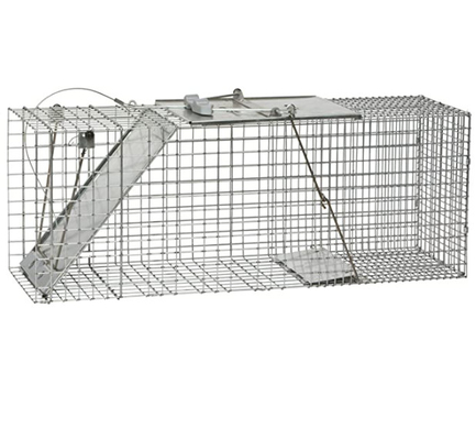 24x7x8» πτυσσόμενο πλέγμα καλωδίων ίντσας κλουβιών 1x1 παγίδων ζωντανών ζώων που γαλβανίζεται