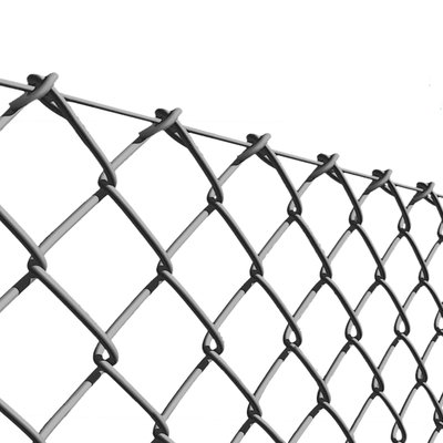 Φράχτη με σύνδεσμο αλυσίδας 42 ιντσών με επίστρωση πούδρας για το αεροδρόμιο