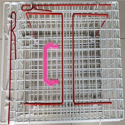 Rustproof καλωδίων κλουβιά 52*32*40cm κουνελιών καλωδίων πλέγματος γαλβανισμένα εμπορευματοκιβώτιο
