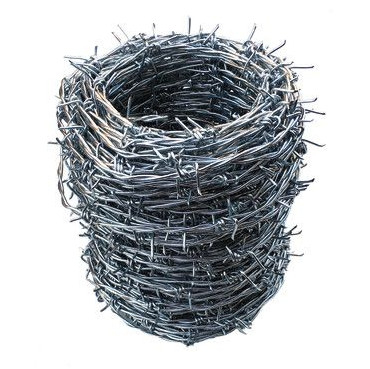14 Gauge Barbed Wire Fencing For Protective Construction 15mm-30mm