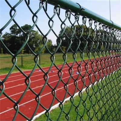 πλέγμα συνδέσεων αλυσίδων 2.0mm που περιφράζει την περίφραξη χώρου αθλήσεων αντισφαίρισης ποδοσφαίρου TLSW