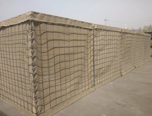 Heavy Duty Military Hesco Barriers Oliver Color 0,5mm - 2,0mm